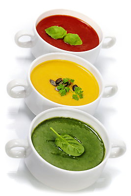 포토 JPG 해외이미지 스튜디오촬영 그릇 토마토 실내 사람없음 수프 흰배경 시금치 단호박수프 해외202004 해외포토 식기 백그라운드 채소 내부 흰색 파일형식