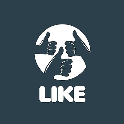 EPS 해외이미지 일러스트 사람없음 검은색 최고 원형 심볼 손모양 소셜네트워크 좋음 해외202004 해외202105 해외일러스트 모양 도형 컬러 컨셉 파일형식 벡터 손_신체부위