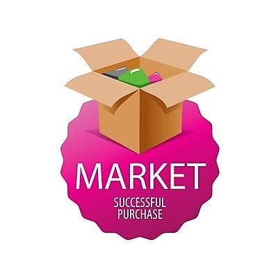 EPS 해외이미지 일러스트 사람없음 쇼핑 상자 오픈 심볼 해외202004 해외202105 해외일러스트 파일형식 벡터