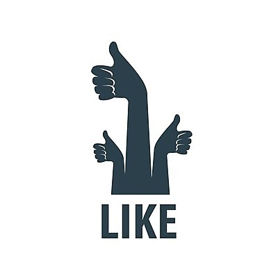 EPS 해외이미지 일러스트 사람없음 최고 심볼 손모양 소셜네트워크 좋음 해외202004 해외202105 해외일러스트 모양 컨셉 파일형식 벡터 손_신체부위