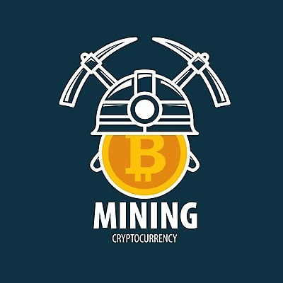 EPS 해외이미지 일러스트 타이포그라피 사람없음 디지털 안전모 남색 발굴 심볼 곡괭이 가상화폐 해외202004 해외202105 해외일러스트 문자 컬러 돈 헬멧 안전장비 파일형식 벡터