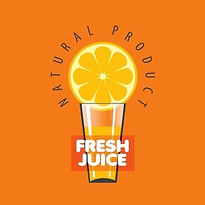 EPS 해외이미지 디자인 백그라운드 오렌지 일러스트 잔 사람없음 주스 오렌지주스 심볼 해외202004 해외202105 해외일러스트 식기 음료 과일 과일주스 파일형식 벡터