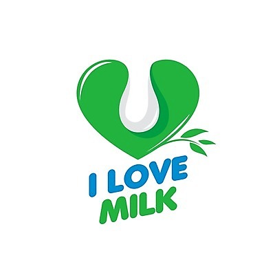 EPS 해외이미지 디자인 잎 일러스트 사람없음 우유 물방울 하트 심볼 스플래쉬 해외202004 해외202105 해외일러스트 모양 식물 유제품 파일형식 벡터