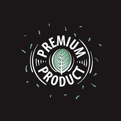 EPS 해외이미지 일러스트 나뭇잎 사람없음 쇼핑 검은색 심볼 프리미엄 해외202004 해외202105 해외일러스트 컬러 잎 파일형식 벡터