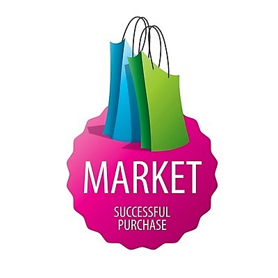 EPS 해외이미지 일러스트 사람없음 쇼핑 쇼핑백 심볼 해외202004 해외202105 해외일러스트 가방 파일형식 벡터