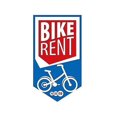 EPS 해외이미지 일러스트 사람없음 빨간색 파란색 자전거 심볼 공유 대여 렌탈 빌리다 공유자전거 해외202004 해외202105 해외일러스트 컬러 바이크 파일형식 벡터