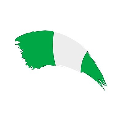 EPS 해외이미지 전통 디자인 배너 리본 문화 여행 백그라운드 컨셉 일러스트 아프리카 미술 그래픽 초록색 세계 페인트 흰색 깃발 붓 역사 심볼 오브젝트 사인 대륙 애국심 고립 공화국 그런지 나이지리아 전국 정부 타격 해외202004 해외202105 해외일러스트 나라 컬러 모션 문화예술 파일형식 벡터 서아프리카