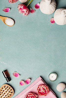 포토 JPG 해외이미지 꽃잎 꽃 실내 사람없음 하이앵글 머리빗 파란배경 스파용품 향초 아로마테라피 나무숟가락 스톤 허브볼 카피스페이스 아로마오일 입욕소금 해외202004 해외포토 식물 뷰포인트 백그라운드 초 내부 파란색 숟가락 스파 공백 미용용품 오일_화장품 오브젝트 소금 테라피 파일형식