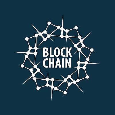 EPS 해외이미지 선 일러스트 사람없음 디지털 흰색 점 네트워크 남색 심볼 블록체인 해외202004 해외202105 해외일러스트 컬러 금융 파일형식 벡터 4차산업