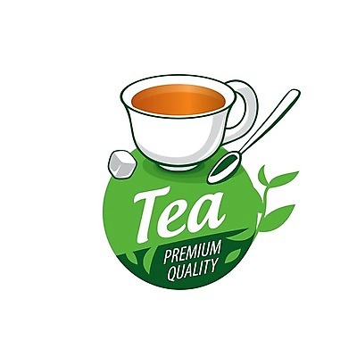 EPS 해외이미지 디자인 백그라운드 잎 일러스트 사람없음 숟가락 머그컵 허브 심볼 해외202004 해외202105 해외일러스트 식물 수저 컵 파일형식 벡터