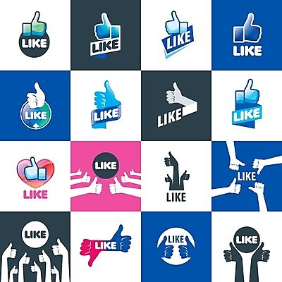 EPS 해외이미지 화살표 리본 일러스트 사람없음 세트 하트 최고 원형 심볼 손모양 반대 찬성 소셜네트워크 싫은 좋음 해외202004 해외202105 해외일러스트 모양 도형 컨셉 파일형식 벡터 손_신체부위