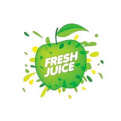 EPS 해외이미지 디자인 백그라운드 잎 일러스트 사람없음 물방울 사과 심볼 사과주스 해외202004 해외202105 해외일러스트 식물 과일 과일주스 파일형식 벡터