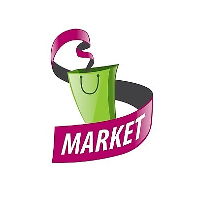 EPS 해외이미지 리본 일러스트 사람없음 쇼핑 쇼핑백 심볼 해외202004 해외202105 해외일러스트 가방 파일형식 벡터