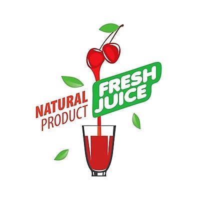 EPS 해외이미지 디자인 백그라운드 잎 일러스트 잔 사람없음 빨간색 주스 체리 붓기 심볼 체리주스 해외202004 해외202105 해외일러스트 식물 식기 음료 컬러 과일 모션 과일주스 파일형식 벡터