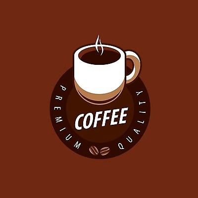 EPS 해외이미지 디자인 커피 백그라운드 일러스트 사람없음 갈색 머그컵 커피잔 심볼 해외202004 해외202105 해외일러스트 음료 컬러 잔 컵 파일형식 벡터