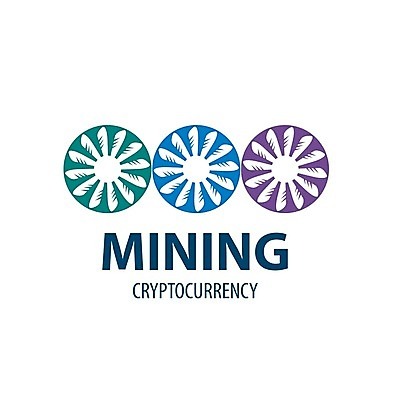 EPS 해외이미지 일러스트 타이포그라피 사람없음 디지털 발굴 심볼 프로펠러 그래픽카드 가상화폐 해외202004 해외202105 해외일러스트 문자 돈 파일형식 벡터