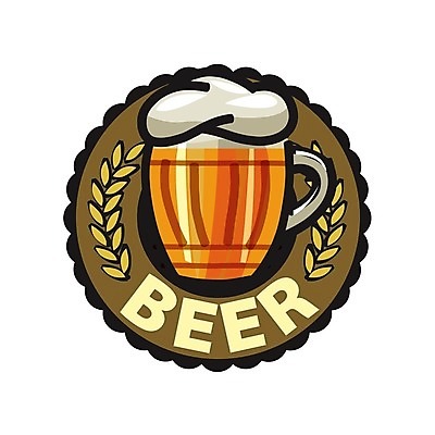 EPS 해외이미지 일러스트 맥주 사람없음 심볼 보리 맥주잔 해외202004 해외202105 해외일러스트 술잔 곡류 주류 파일형식 벡터