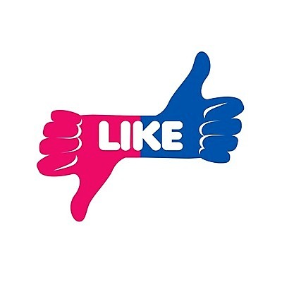 EPS 해외이미지 일러스트 사람없음 최고 심볼 손모양 반대 찬성 소셜네트워크 싫은 좋음 해외202004 해외202105 해외일러스트 모양 컨셉 파일형식 벡터 손_신체부위