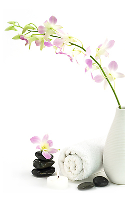 포토 JPG 해외이미지 실내 사람없음 수건 꽃병 흰배경 스파용품 향초 아로마테라피 스톤 난초꽃 해외202004 해외포토 꽃 백그라운드 초 내부 위생용품 스파 흰색 난초 오브젝트 테라피 파일형식