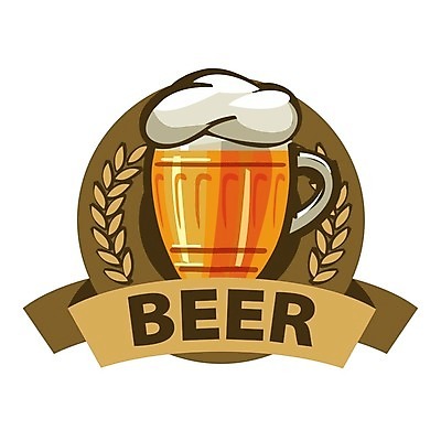 EPS 해외이미지 일러스트 맥주 사람없음 심볼 보리 맥주잔 해외202004 해외202105 해외일러스트 술잔 곡류 주류 파일형식 벡터