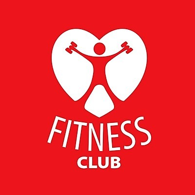 EPS 해외이미지 일러스트 사람모양 건강 사람없음 빨간색 건강관리 헬스 아령 헬스장 하트 해외202004 해외202105 해외일러스트 모양 컬러 관리 운동 파일형식 벡터