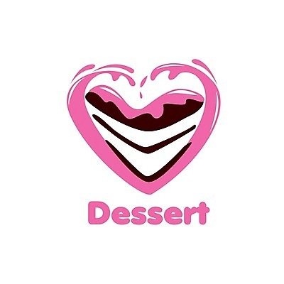 EPS 해외이미지 디자인 일러스트 디저트 사랑 사람없음 케이크 하트 달콤 심볼 해외202004 해외202105 해외일러스트 모양 감정 음식 맛 파일형식 벡터