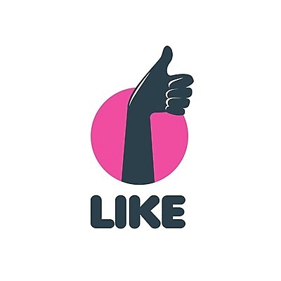 EPS 해외이미지 일러스트 사람없음 최고 원형 심볼 손모양 소셜네트워크 좋음 해외202004 해외202105 해외일러스트 모양 도형 컨셉 파일형식 벡터 손_신체부위