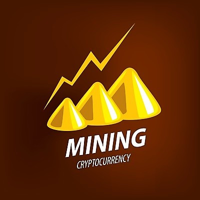 EPS 해외이미지 일러스트 그래프 타이포그라피 사람없음 디지털 발굴 심볼 상승 가상화폐 해외202004 해외202105 해외일러스트 문자 컨셉 돈 파일형식 벡터