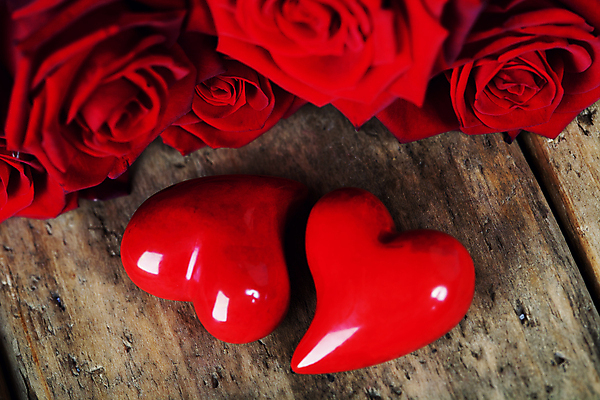 포토 JPG 해외이미지 실내 사랑 사람없음 장미 하트 오브젝트 나무바닥 해외202004 해외포토 모양 꽃 감정 바닥 내부 파일형식