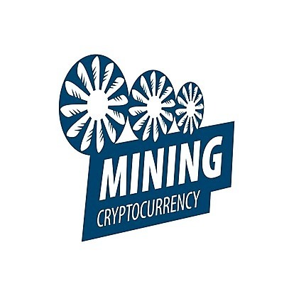 EPS 해외이미지 일러스트 타이포그라피 사람없음 디지털 발굴 심볼 그래픽카드 가상화폐 해외202004 해외202105 해외일러스트 문자 돈 파일형식 벡터