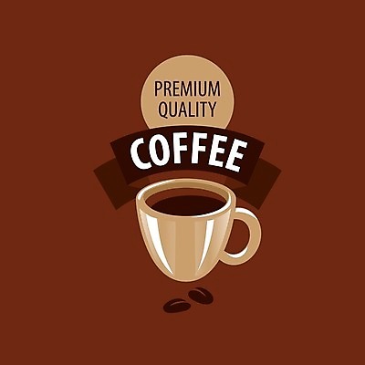 EPS 해외이미지 디자인 커피 백그라운드 일러스트 사람없음 갈색 머그컵 커피잔 심볼 해외202004 해외202105 해외일러스트 음료 컬러 잔 컵 파일형식 벡터