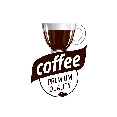 EPS 해외이미지 디자인 커피 백그라운드 일러스트 사람없음 갈색 머그컵 원두 커피잔 심볼 해외202004 해외202105 해외일러스트 음료 컬러 잔 컵 파일형식 벡터