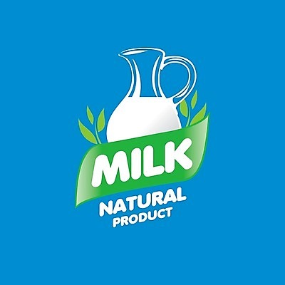 EPS 해외이미지 디자인 일러스트 사람없음 농장 우유 우유병 심볼 칼슘 스플래쉬 해외202004 해외202105 해외일러스트 농업 병_용기 유제품 파일형식 벡터