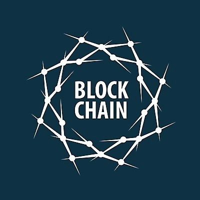 EPS 해외이미지 선 일러스트 사람없음 디지털 흰색 점 네트워크 남색 심볼 블록체인 해외202004 해외202105 해외일러스트 컬러 금융 파일형식 벡터 4차산업