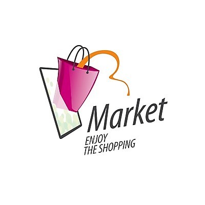 EPS 해외이미지 리본 일러스트 사람없음 쇼핑 태블릿 쇼핑백 심볼 온라인쇼핑 모바일쇼핑 해외202004 나오기 해외202105 해외일러스트 가방 모션 전자제품 스마트기기 온라인 파일형식 벡터