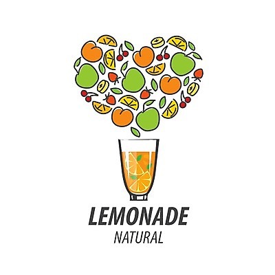 EPS 해외이미지 디자인 음료 백그라운드 잎 오렌지 과일 일러스트 딸기 바나나 사람없음 하트 체리 사과 과일주스 레몬 레모네이드 심볼 해외202004 해외202105 해외일러스트 모양 식물 주스 에이드 파일형식 벡터