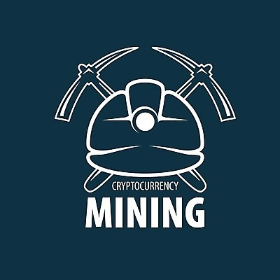 EPS 해외이미지 일러스트 타이포그라피 사람없음 디지털 안전모 남색 발굴 심볼 곡괭이 가상화폐 해외202004 해외202105 해외일러스트 문자 컬러 돈 헬멧 안전장비 파일형식 벡터