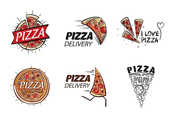 EPS 해외이미지 일러스트 피자 사람없음 하트 심볼 피자배달 피자조각 해외202004 해외202105 해외일러스트 모양 조각 패스트푸드 서양음식 배송 파일형식 벡터