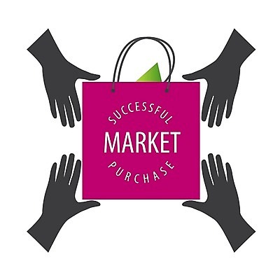 EPS 해외이미지 일러스트 사람없음 쇼핑 쇼핑백 심볼 손모양 해외202004 해외202105 해외일러스트 모양 가방 파일형식 벡터 손_신체부위