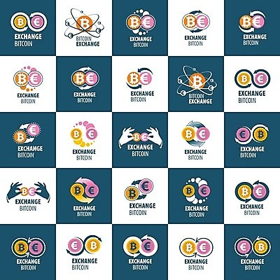 EPS 해외이미지 디자인 분홍색 컨셉 일러스트 비즈니스 사람없음 금융 경제 파란색 세트 노란색 디지털 거래 유로 흰색 잡기 심볼 손모양 환전 가상화폐 해외202004 해외202105 해외일러스트 모양 컬러 돈 모션 파일형식 벡터 손_신체부위