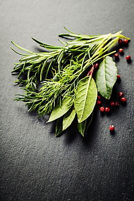 포토 JPG 해외이미지 검은배경 실내 사람없음 허브 로즈메리 통후추 해외202004 해외포토 식물 백그라운드 내부 검은색 후추 파일형식