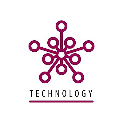 EPS 해외이미지 선 일러스트 비즈니스 기술 사람없음 보라색 원형 회로판 심볼 해외202004 해외202105 해외일러스트 도형 컬러 파일형식 벡터