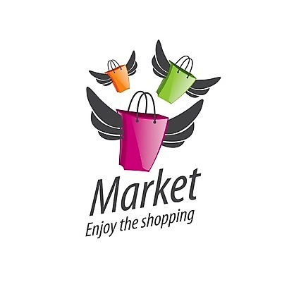 EPS 해외이미지 일러스트 사람없음 쇼핑 쇼핑백 심볼 해외202004 해외202105 해외일러스트 가방 파일형식 벡터