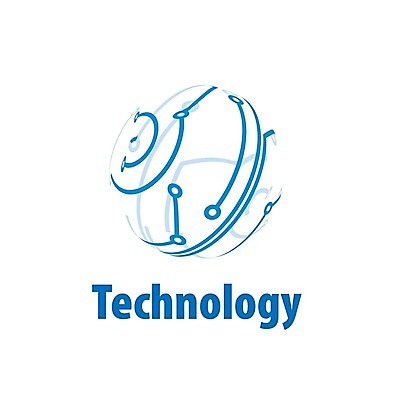 EPS 해외이미지 일러스트 비즈니스 기술 사람없음 파란색 원형 회로판 심볼 해외202004 해외202105 해외일러스트 도형 컬러 파일형식 벡터