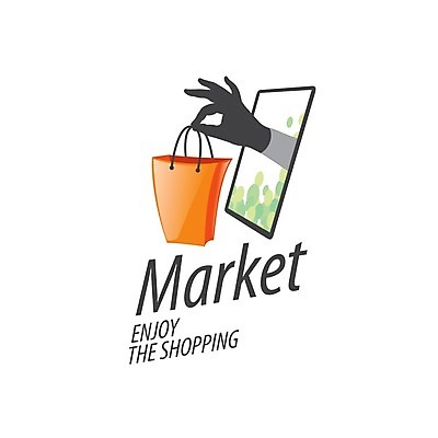 EPS 해외이미지 일러스트 들기 사람없음 쇼핑 태블릿 쇼핑백 심볼 손모양 온라인쇼핑 모바일쇼핑 해외202004 나오기 해외202105 해외일러스트 모양 가방 모션 전자제품 스마트기기 온라인 파일형식 벡터 손_신체부위