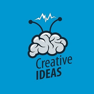 EPS 해외이미지 생각 일러스트 아이디어 창조 사람없음 심볼 뇌 해외202004 해외202105 해외일러스트 컨셉 파일형식 벡터