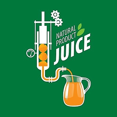 EPS 해외이미지 디자인 음료 백그라운드 오렌지 일러스트 유리병 사람없음 기계 붓기 과일주스 심볼 과즙기 해외202004 해외202105 해외일러스트 과일 모션 병_용기 주스 파일형식 벡터