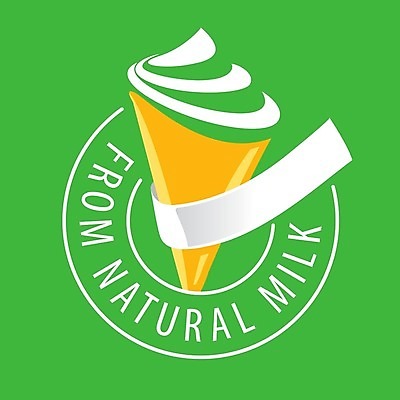 EPS 해외이미지 디자인 리본 일러스트 아이스크림 사람없음 심볼 해외202004 해외202105 해외일러스트 디저트 파일형식 벡터