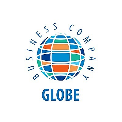 EPS 해외이미지 디자인 지구 일러스트 비즈니스 사람없음 파란색 원형 심볼 해외202004 해외202105 해외일러스트 도형 컬러 파일형식 벡터