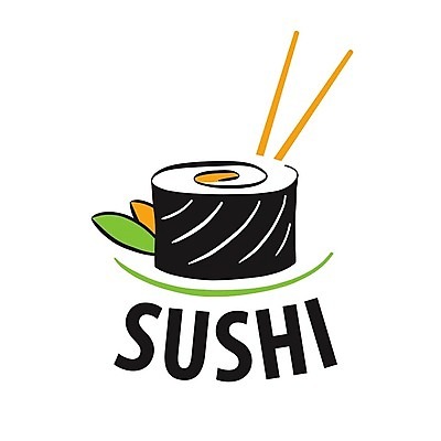 EPS 해외이미지 일러스트 젓가락 사람없음 초밥 심볼 롤스시 일본음식 해외202004 해외202105 해외일러스트 음식 수저 파일형식 벡터